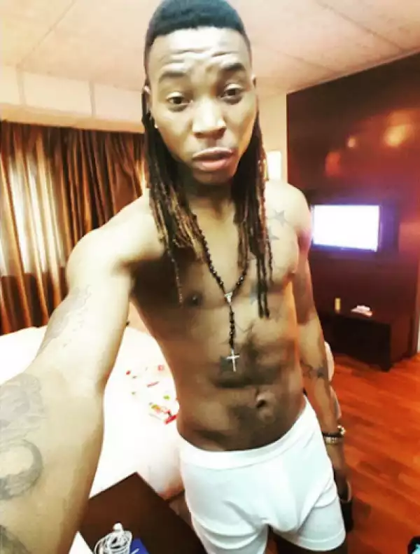 Hmm!! Solidstar Puts His Long Thing On Display [See Photo]